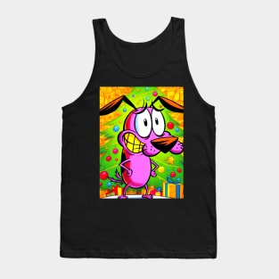 Festive Cartoon Extravaganza: Unique Animated Delights for a Merry Christmas! Tank Top